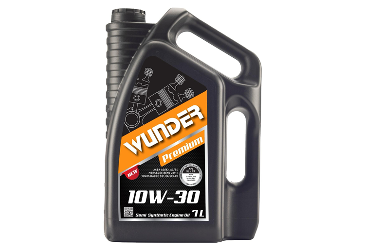 WBY033 WUNDER 10W30 MOTOR YAĞI 7 LİTRE-3X7 LİTRE