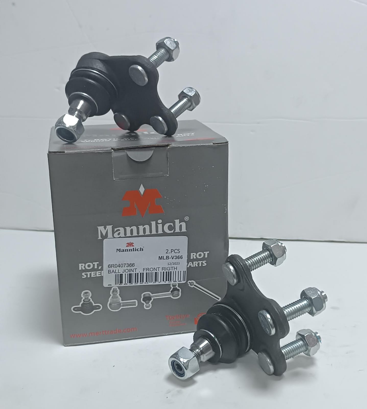 MLB-V366 6R0407366 VW POLO (2009-17)/SKODA RAPID (2012-)/AUDI A1(2010-18) ÖN ROTİL SAĞ