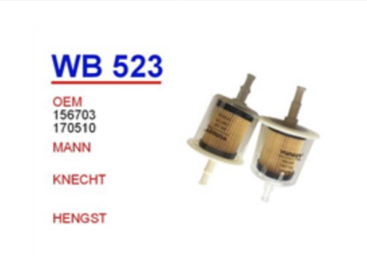 WB 523 PEUGEOT 404 1.6 1567.03 Yakıt/Benzin Filtresi