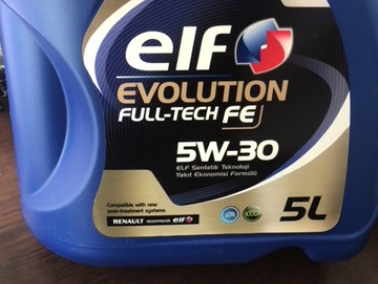 5W30 ELF 5 LT MOTOR YAĞI PARTİKÜLLÜ