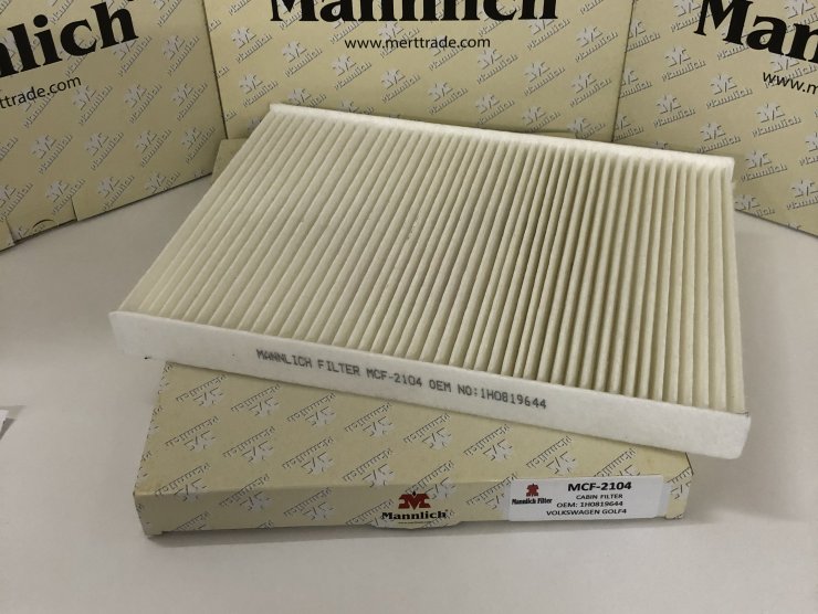 MCF-2104 VOLKSWAGEN GOLF 4 - BORA 1.4-1.6-1.8 POLO III   1H0 819 644 Polen Filtresi