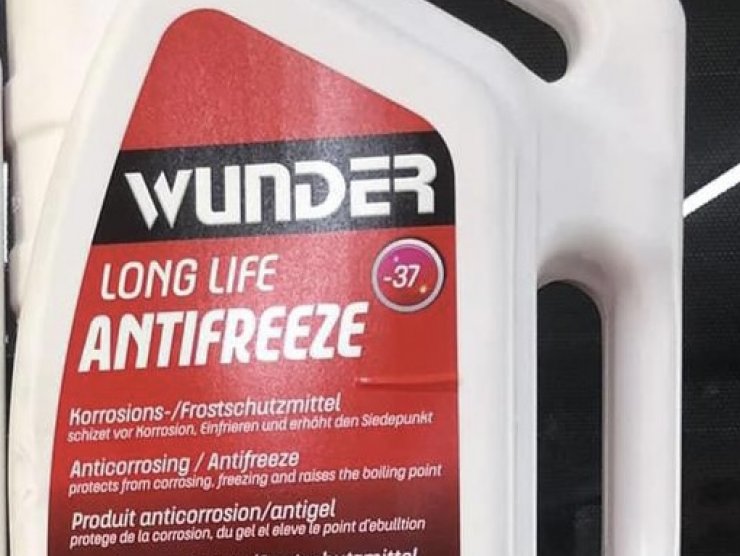 WAN005 KIRMIZI ANTİFİRİZ -37C 3 LİTRE (KOLİSİ 6 ADET)