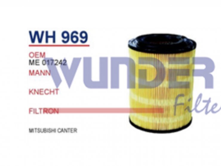WH 969 MİTSUBİSHİ CANTER  ME017242 Hava Filtresi