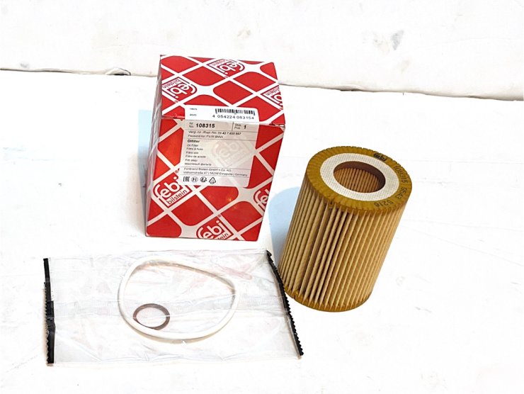 FEBİ 108315 11427605342 BMW 1 [F20/F21] 11 > - BMW 3 [F30/F31] 12 > Yağ Filtresi 