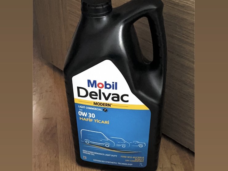 157350 Mobil Delvac Modern™ Light Commercial F 0W30 MOTOR YAĞI 7 LT