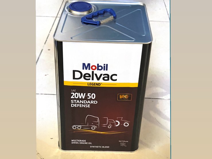 Mobil Delvac Legend™ 20W-50 Standard Defense(157330) 18LT MOTOR YAĞI