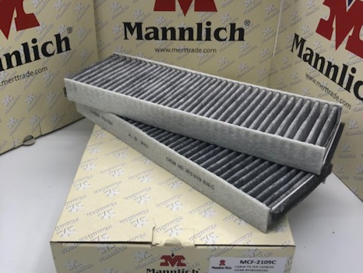 MCF-2109C AUDi A6 iKiLi  (KARBONLU) 4F0819439A Polen Filtresi