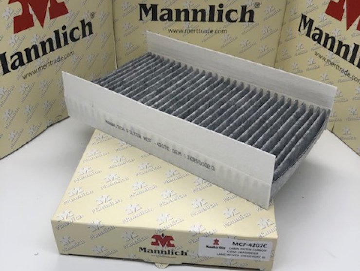 MCF-4207C JKR500020 DISCOVERY III RANGE ROVER KARBONLU POLEN FİLTRESİ