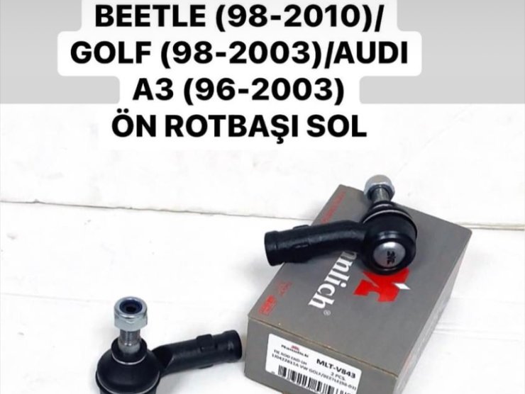 MLT-V843 1J0422811A VW BEETLE (98-2010)/GOLF (98-2003)/AUDI A3 (96-2003) ÖN ROTBAŞI SOL