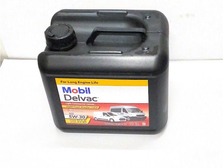 5W30 MOBIL DELVAC LCV F 5W30 HAFİF TİCARİ ARAÇ (LIGHT COM) 10,5LT MOTOR YAĞI (157385)