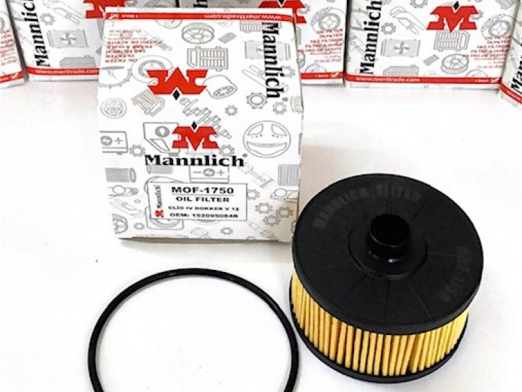 MOF-1750 152095084R RENAULT CAPTUR/CLIO4 1.2 -15208-00Q1E NISSAN JUKE 1.2 YAĞ FİLTRESİ