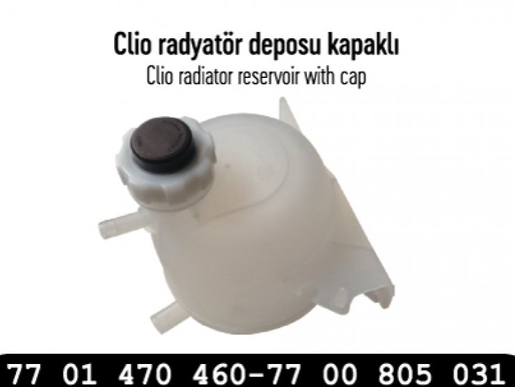 MYP-426 7701470460 RENAULT CLIO II/KANGOO/SYMBOL-DACIA LOGAN/SANDERO/DUSTER RADYATÖR DEPOSU(KAPAKLI)