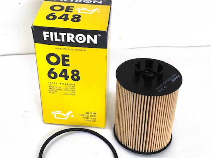 OE648 650307 OPEL CORSA C-D 1.2 - ASTRA G - H 1.2 - AGiLA 1.2  Yağ Filtersi 