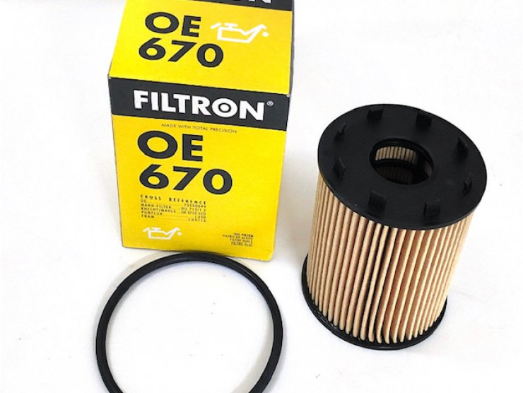 OE670 5650342 OPEL CORSA C DTİ TIRNAKLI DİZEL / FIAT ALBEA 1.3 JTD 16V(04-) YAĞ FİLTRESİ