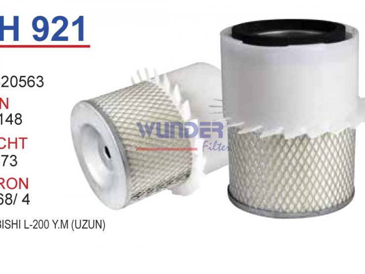 WH 921 MiTSUBiSHi L-200 Y.M (UZUN) MD 620563 Hava Filtresi