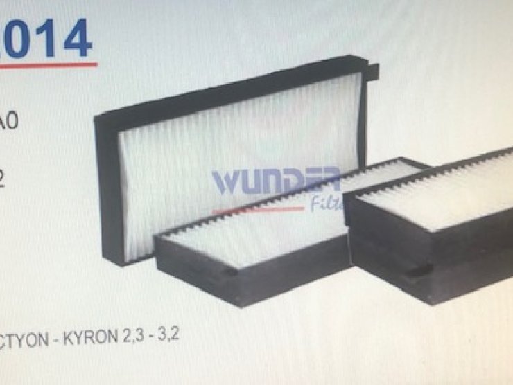 WP 2014 SSANGYONG ACTYON - KYRON 2,3 - 3,2 68111-091A0 Polen Filtersi
