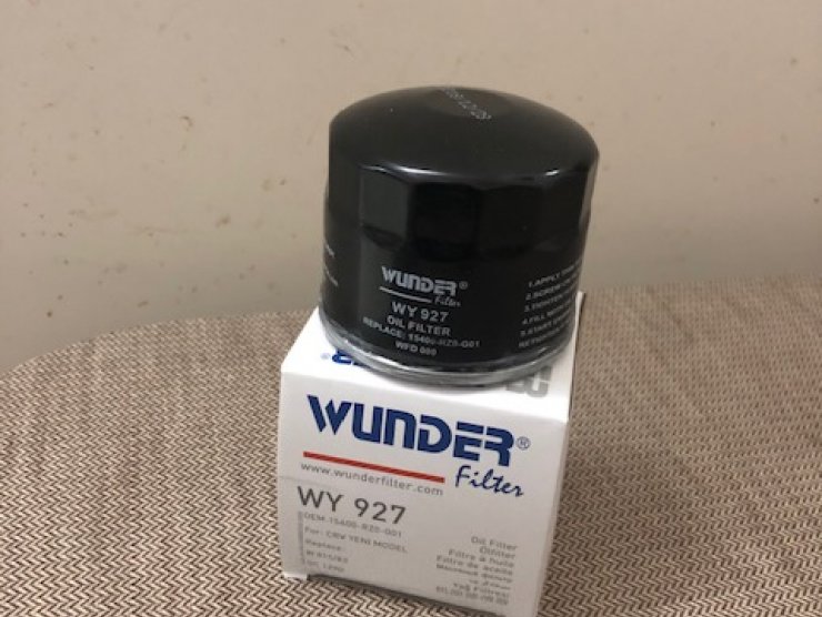 WY 927 HONDA CRV CIVIC 1.6İ D-TEC 12-> 15400-RZ0-G01 Yağ Filtresi