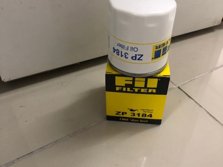 ZP3184 90915-TB001 TOYOTA D4D YAĞ FİLTRESİ