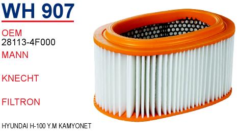 WH 907 HYUNDAi H-100 Y.M KAMYONET 28113-4F000 Hava Filtresi