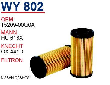 WY 802 OPEL MOVANO 2.5 VİVARO 2.5 CDTİ 44 31 215 Yağ Filtresi